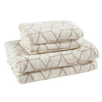 FROTTIERSET Coordinates Carré Beige 4-teilig  - Beige, Basics, Textil - Villeroy & Boch