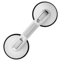 WANNENGRIFF 12,5/33,5/7 cm  - Weiß/Grau, Basics, Kunststoff (12,5/33,5/7cm)