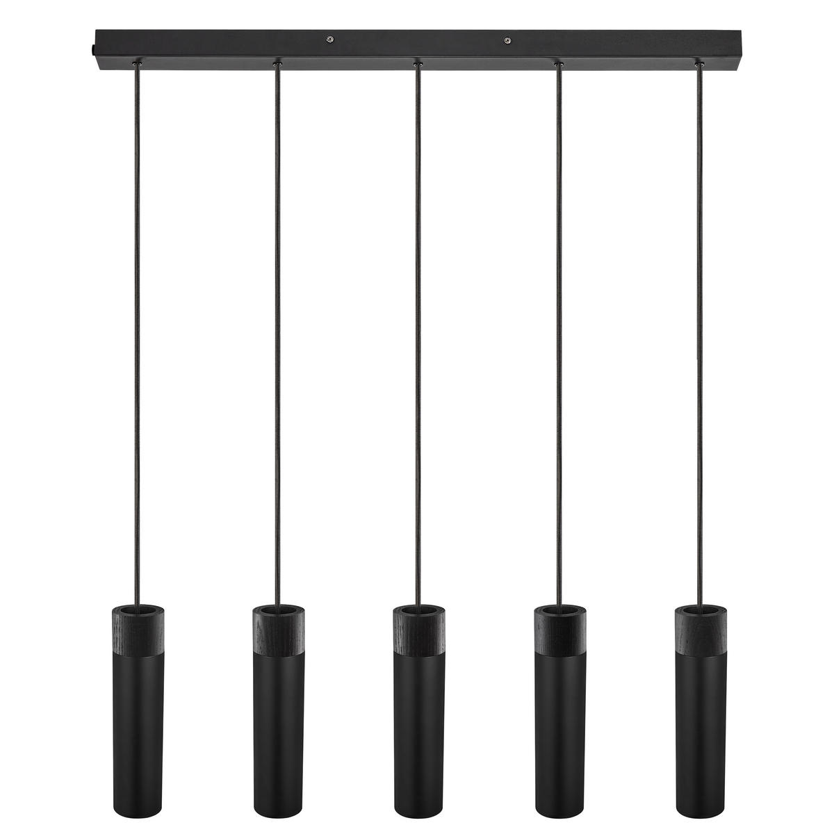 PENDELLEUCHTE 80/24,6 cm  - Schwarz, Design, Metall (80/24,6cm) - Nordlux