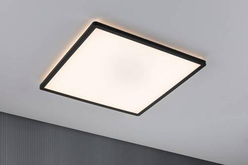 LED-PANEEL  - Schwarz, Basics, Kunststoff (42/42cm) - Paulmann