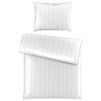 BETTWÄSCHE Satin 140/200 cm  - Weiß, Textil (140/200cm) - Dieter Knoll