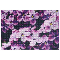 DVEŘNÍ ROHOŽKA, 40/60 cm - purpurová, Basics, textil/plast (40/60cm)