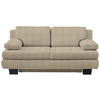 SCHLAFSOFA Macy in Sandfarben  - Sandfarben/Wengefarben, Design, Holz/Textil (203/94/100cm) - Novel