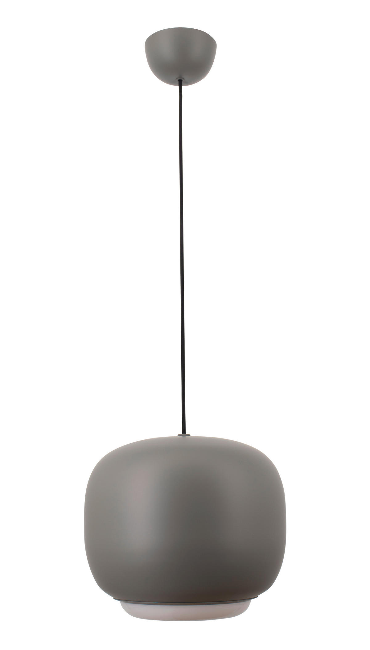 LED-HÄNGELEUCHTE Positano 30/30/26,3 cm  - Grau, Design, Kunststoff/Metall (30/30/26,3cm)