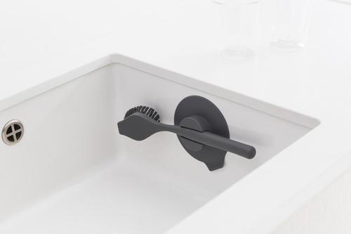 KARTAČ NA MYTÍ NÁDOBÍ - šedá, Design, plast (23,5/6/11cm) - Brabantia