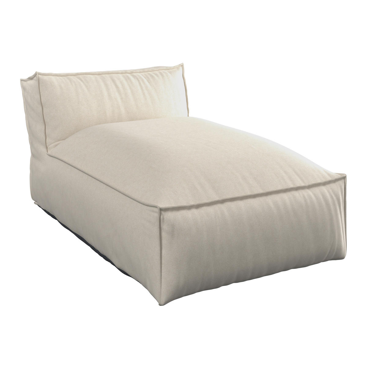 RELAXAČNÍ POHOVKA textil - béžová, Moderní, textil (95/80/175cm) - Ambia Garden