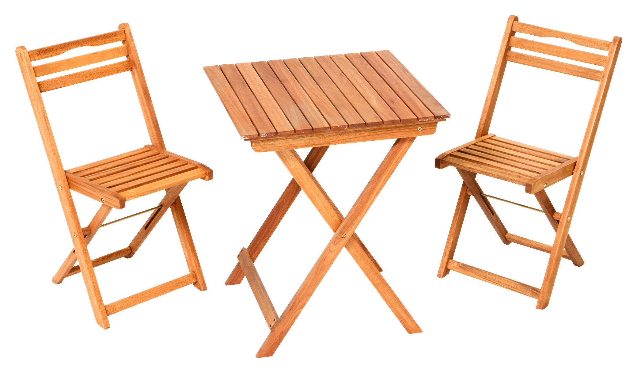 BALKONSET  - Naturfarben, KONVENTIONELL, Holz (40/82/49cm) - Gardenson
