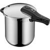 SCHNELLKOCHTOPF Perfect 8,5 L  - Edelstahlfarben/Schwarz, Basics, Metall (22cm) - WMF