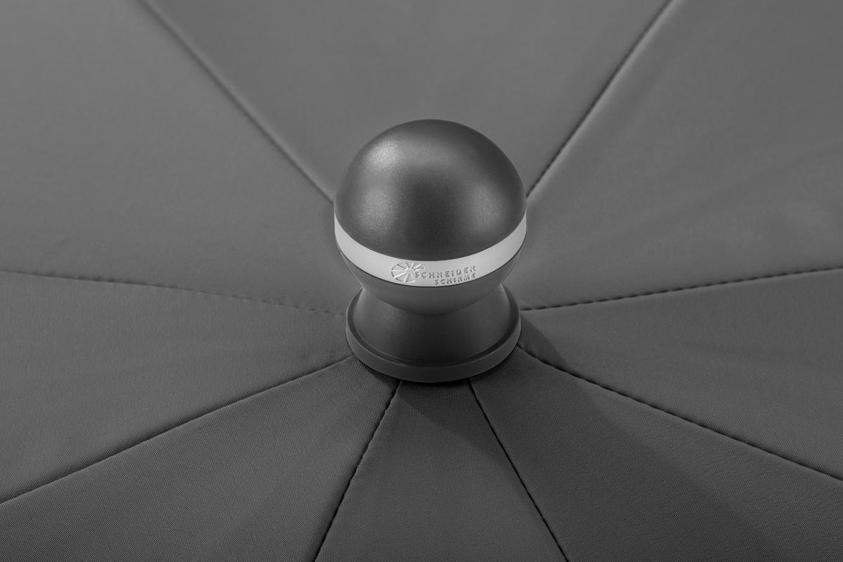 SONNENSCHIRM 200 cm Anthrazit  - Anthrazit/Silberfarben, Basics, Textil/Metall (200/220/200cm) - Schneider