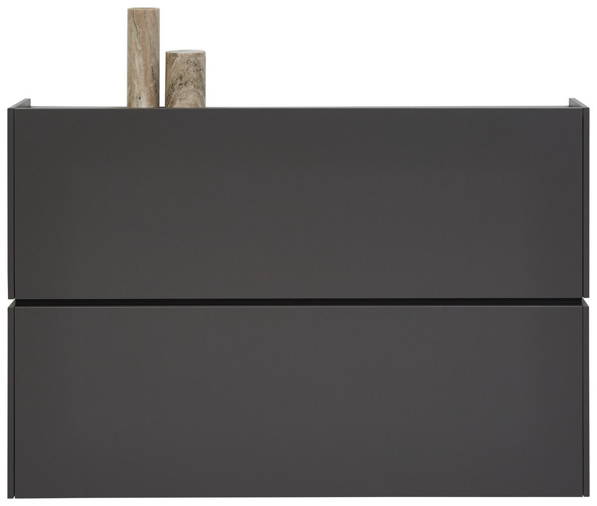 HÄNGESCHUHSCHRANK Graphitfarben  - Graphitfarben, Design, Holzwerkstoff (140/93/22cm) - Voleo