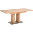 ESSTISCH in Holz, Metall 130/90/76 cm - Edelstahlfarben/Buchefarben, KONVENTIONELL, Holz/Metall (130/90/76cm) - Novel ESSTISCH in Holz, Metall 130/90/76 cm - Edelstahlfarben/Buchefarben, KONVENTIONELL, Holz/Metall (130/90/76cm) - Novel