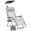 GARTEN-RELAXSESSEL Stahl  - Anthrazit/Beige, Basics, Textil/Metall (67/114/88cm) - Lafuma Mobilier