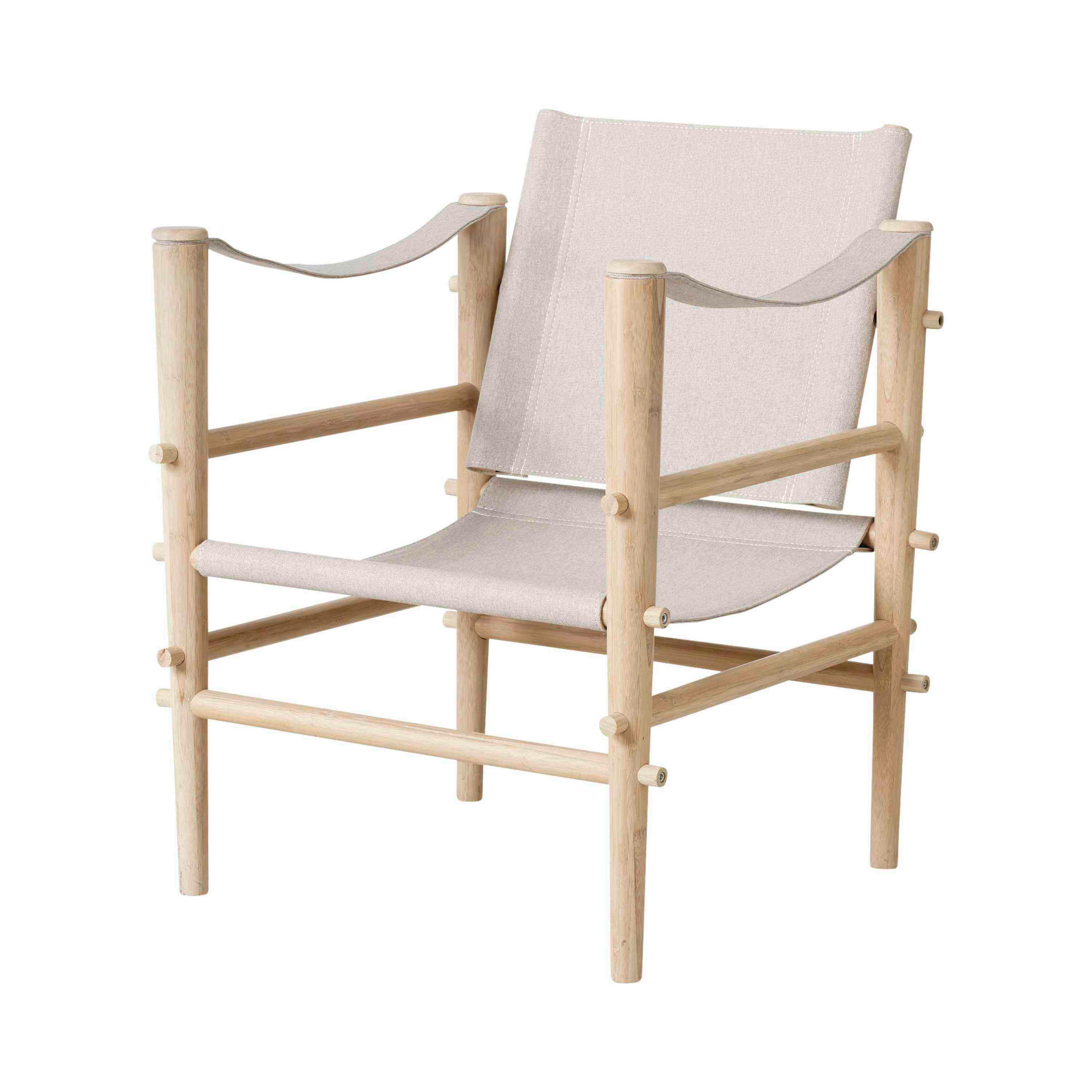 LOUNGESESSEL in Holz Naturfarben  - Beige/Naturfarben, Design, Holz (59/79/61cm) - MID.YOU