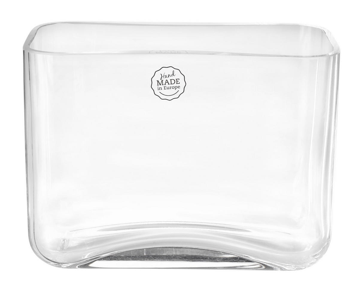 VASE 20 cm  - Klar, Basics, Glas (20/15/10cm) - Ambia Home