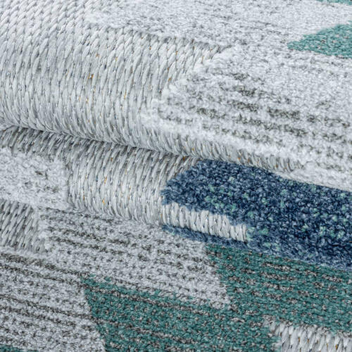FLACHWEBETEPPICH 200/290 cm Bahama Blau  - Blau, Design, Textil (200/290cm) - Novel