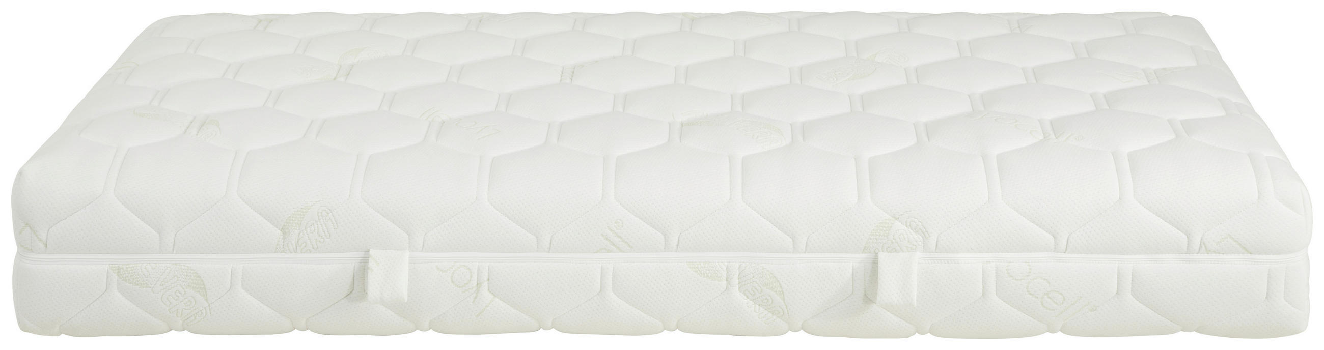 MATRATZE 120/200 cm Höhe ca. 25 cm 7 -Zonen - Weiß, KONVENTIONELL, Textil (120/200cm) - Ele