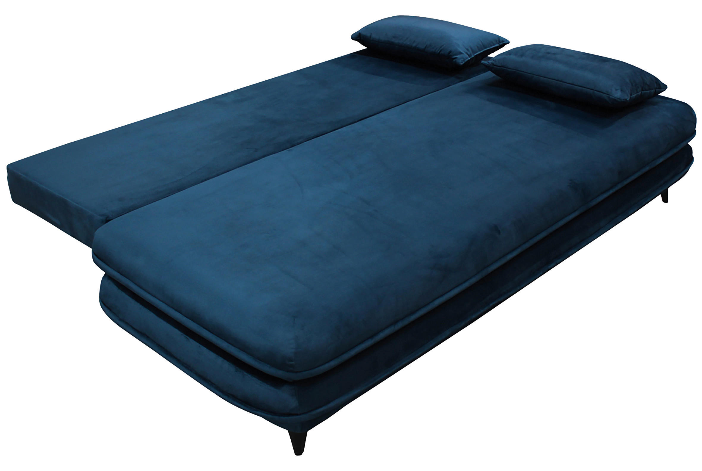 Thumbnail - Mid.you Schlafsofa, Dunkelblau, Textil, 2-Sitzer, Füllung: Schaumstoff, 217x73x86 cm, Wohnzimmer, Sofas & Couches, Schla...