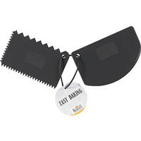 TEIGKARTE - Grau, Basics, Kunststoff (8/0,1/12cm) - Birkmann