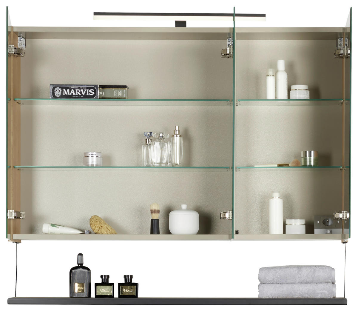 SPIEGELSCHRANK 120/97/19,4 cm  - Alteiche, MODERN, Glas/Holz (120/97/19,4cm) - Dieter Knoll