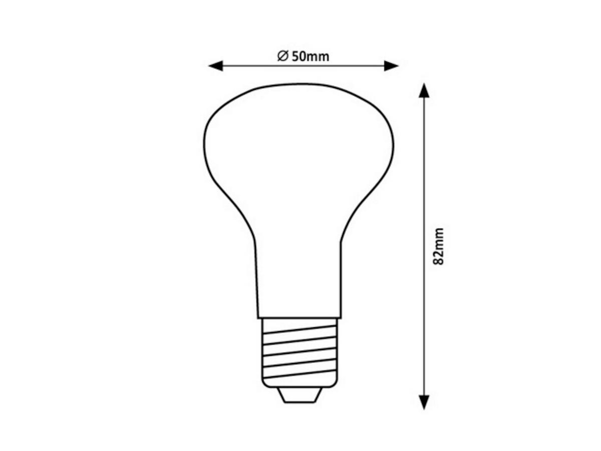 LED SIJALICA - bela, Osnovno, plastika (5/8.2cm)