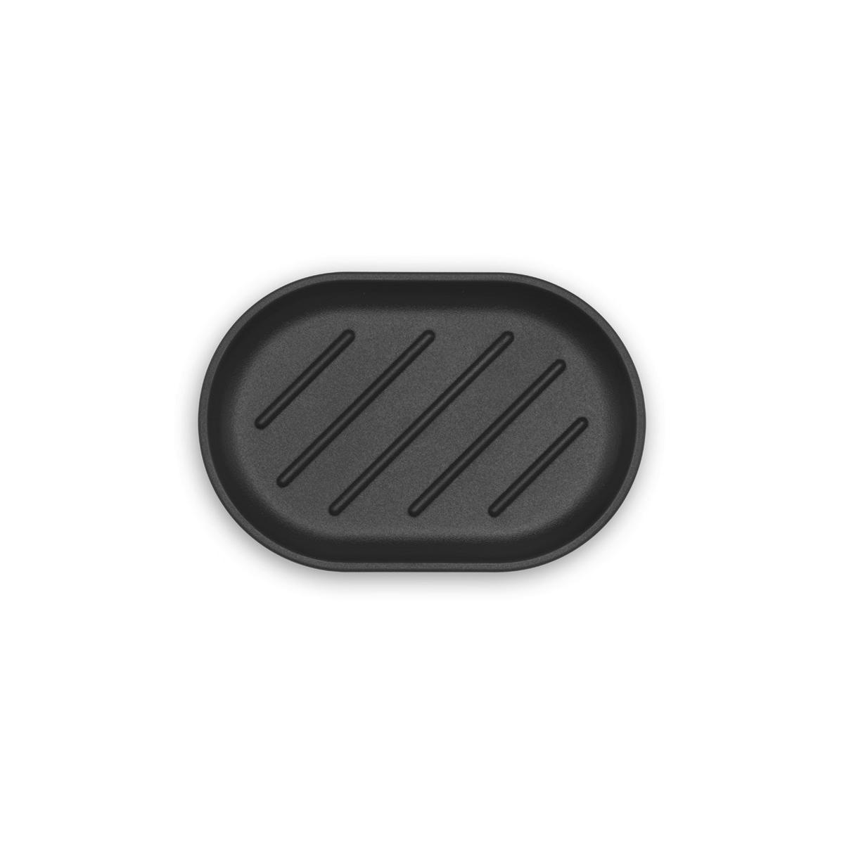 POSODICA ZA MILO - siva, Basics, kovina (12.1/2.4/8.1cm) - Brabantia