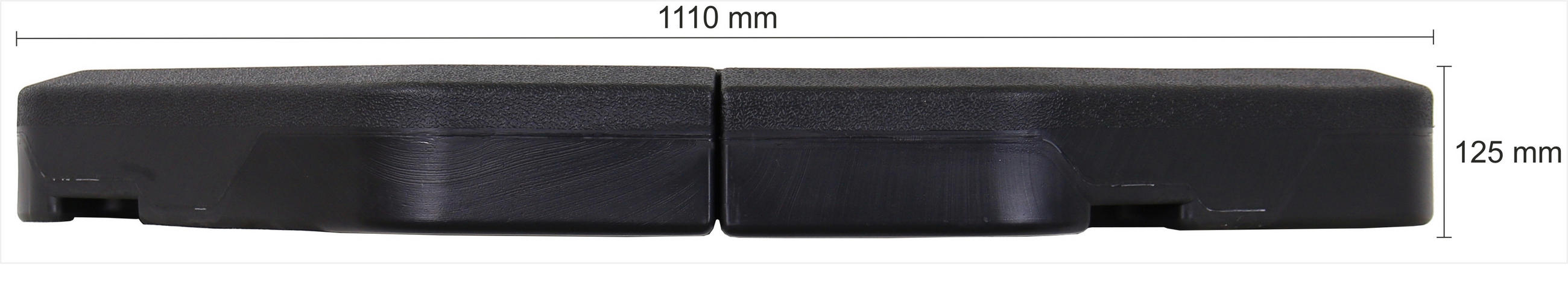 SONNENSCHIRMSTÄNDER Anthrazit  - Anthrazit, Basics, Kunststoff (117,5/111cm) - Schneider