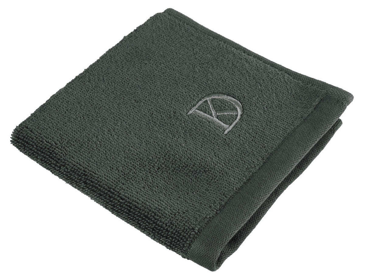 SEIFTUCH Miro Anthrazit 30/30 cm  - Anthrazit, Basics, Textil (30/30cm) - Dieter Knoll