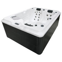 WHIRLPOOL XXL1952  - Silberfarben/Schwarz, Basics, Kunststoff (160/210/80cm)