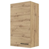 KÜCHENOBERSCHRANK 50/89/32 cm  in Eiche Artisan  - Schwarz/Eiche Artisan, KONVENTIONELL, Holzwerkstoff/Metall (50/89/32cm) - FlexWell