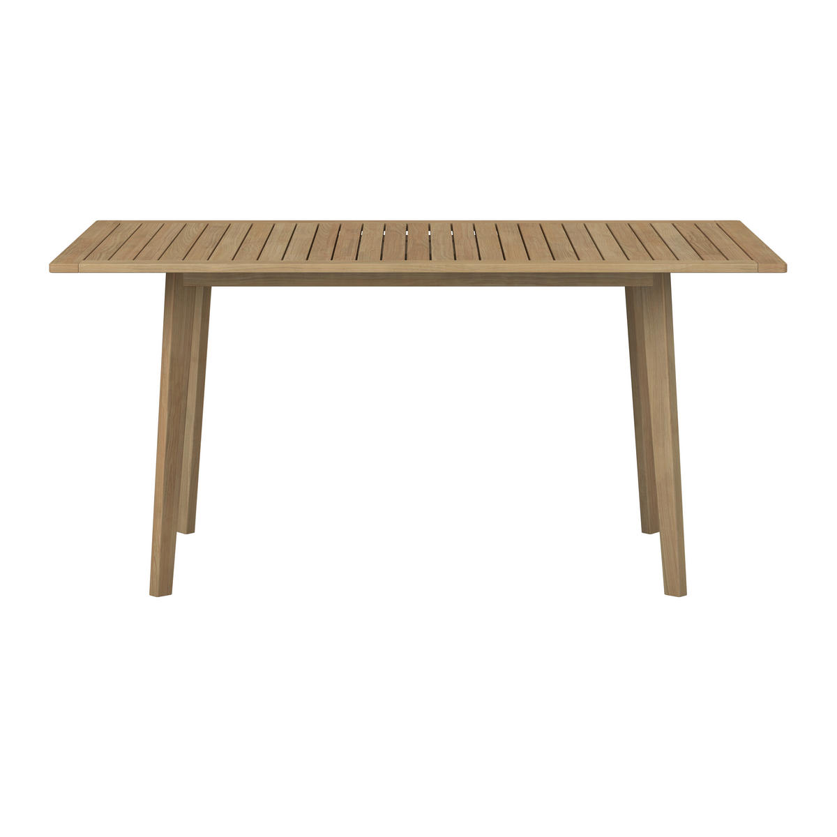 GARTENTISCHGRUPPE Akaziemassiv  - Anthrazit/Teakfarben, Natur, Holz/Kunststoff - Ambia Garden