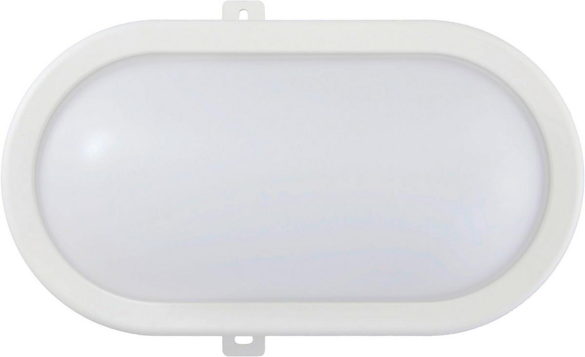 AUßENWANDLEUCHTE 21,6/11,8/7,9 cm  - Weiß, Basics, Kunststoff (21,6/11,8/7,9cm)