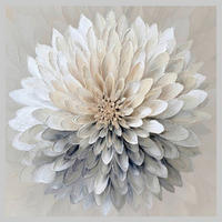 LEINWANDBILD Blumen 55/55 cm  - Multicolor, Basics, Holz/Papier (55/55cm) - Euroart