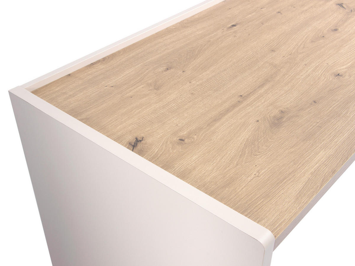 SCHREIBTISCH  Kaschmir, Eiche Artisan   - Kaschmir/Eiche Artisan, MODERN, Holzwerkstoff (138/76/60cm) - MID.YOU
