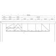 KÜCHENLEERBLOCK XO15 330 cm  in Grün, Tannenholzfarben  - Tannenholzfarben/Schwarz, Design, Holzwerkstoff/Metall (330cm) - Xora
