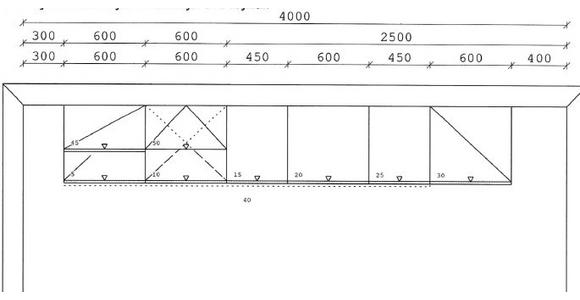 KÜCHENLEERBLOCK XO15 330 cm  in Grün, Tannenholzfarben  - Tannenholzfarben/Schwarz, Design, Holzwerkstoff/Metall (330cm) - Xora