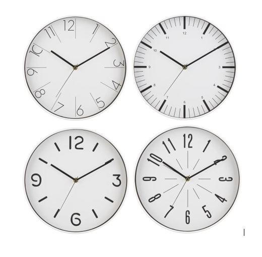 Wanduhr Alexy Versch. Designs, D: 30 Cm