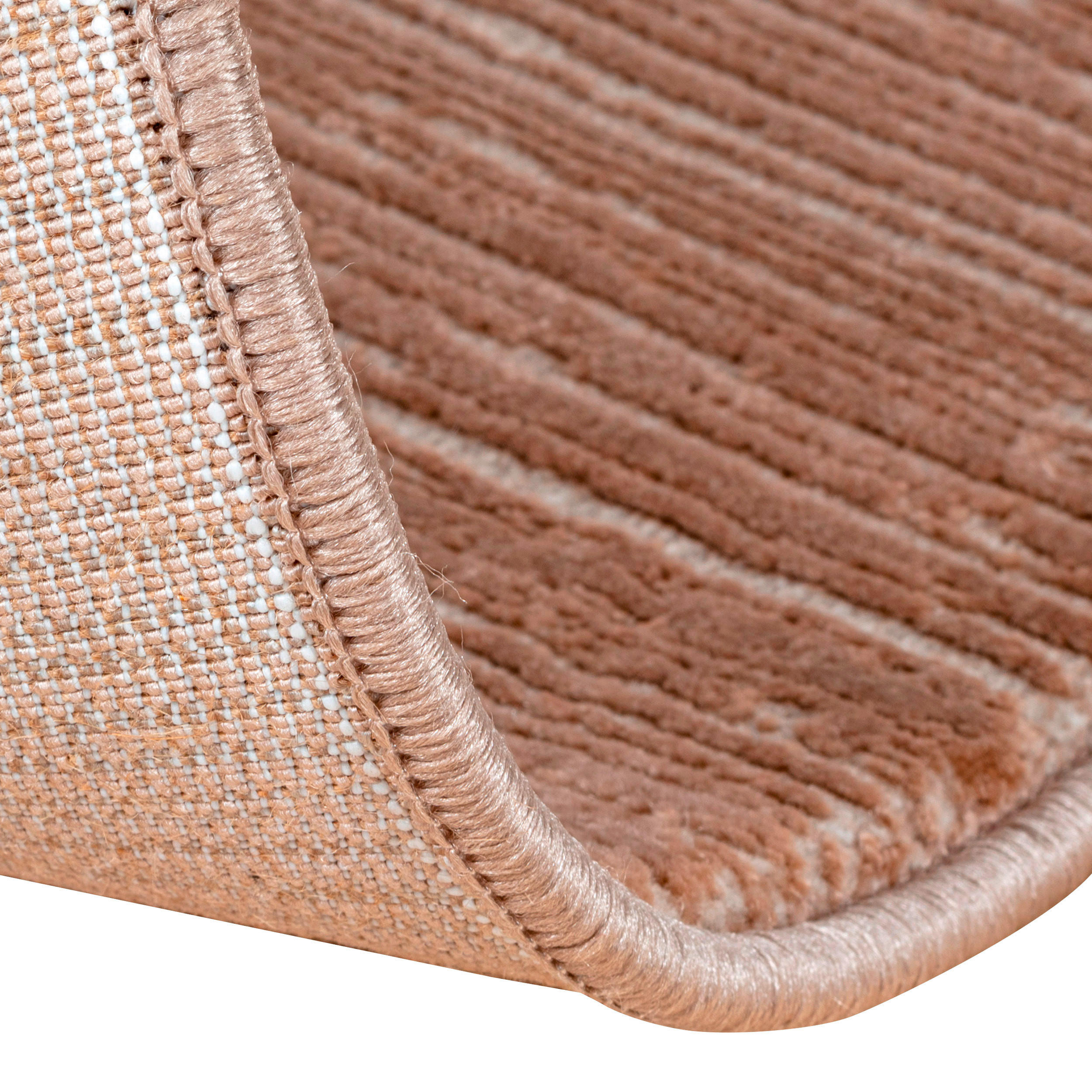 Thumbnail - Xxxl Webteppich Lima, Cappuccino, Textil, Uni, rechteckig, 120x170 cm, Oeko-Tex® Standard 100, für Fußbodenheizung geeig...