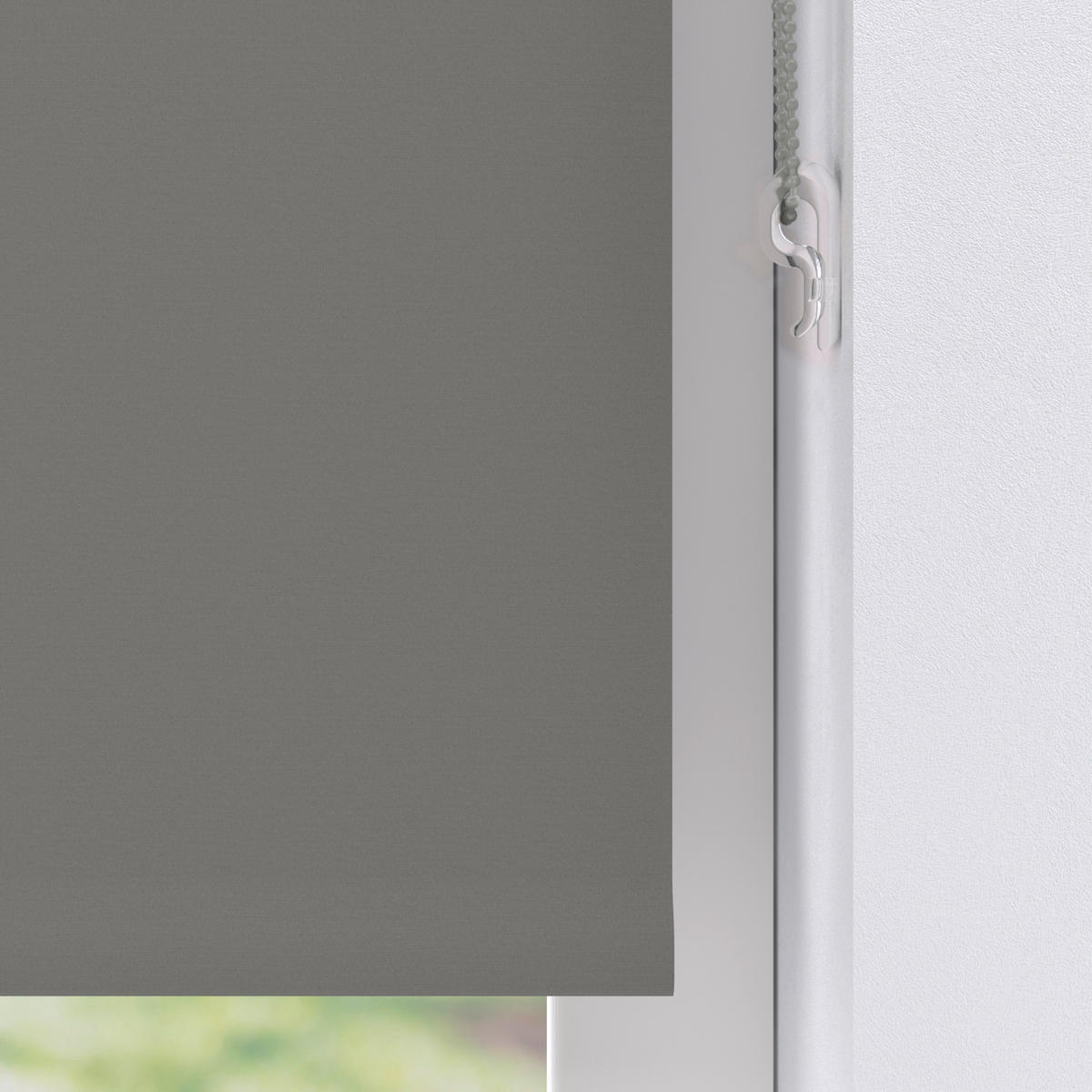 VERDUNKELUNGSROLLO  Verdunkelung  80/150 cm    - Hellgrau/Grau, Basics, Kunststoff (80/150cm)