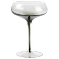 POHÁR NA KOKTAIL - sivá, Trend, sklo (11/16cm) - Novel