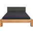 BETT in Buchefarben, Schlammfarben - Schlammfarben/Buchefarben, KONVENTIONELL, Holz/Textil (186/97/220cm) - Linea Natura BETT in Buchefarben, Schlammfarben - Schlammfarben/Buchefarben, KONVENTIONELL, Holz/Textil (186/97/220cm) - Linea Natura