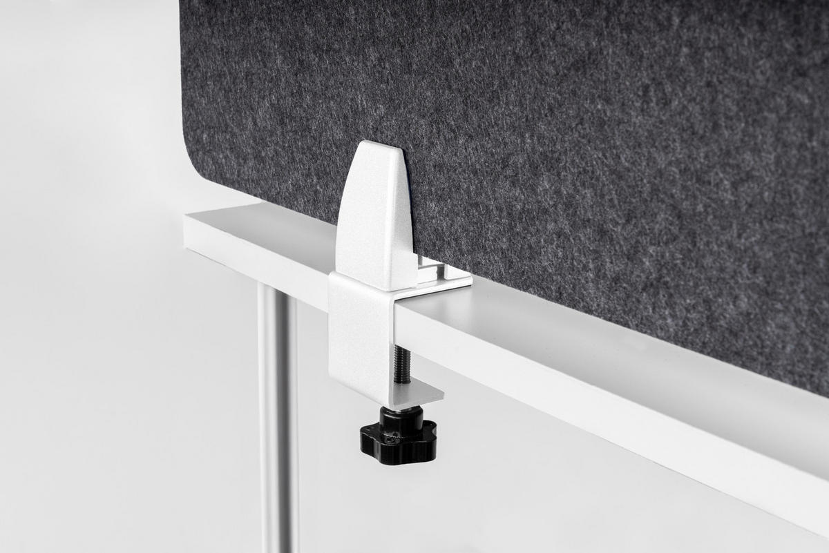 AKUSTIKPANEEL 45/45/2,4 cm  - Hellgrau, Basics, Kunststoff (45/45/2,4cm)