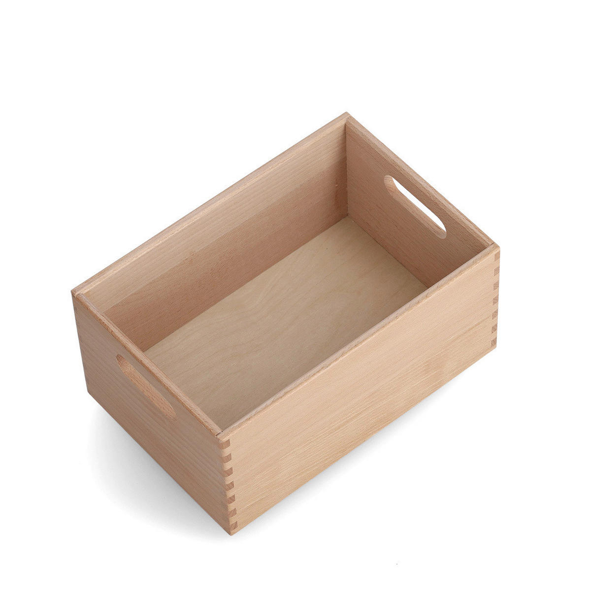 AUFBEWAHRUNGSBOXEN-SET - Naturfarben, Basics, Holz (40/26,5/28cm) - Zeller Present