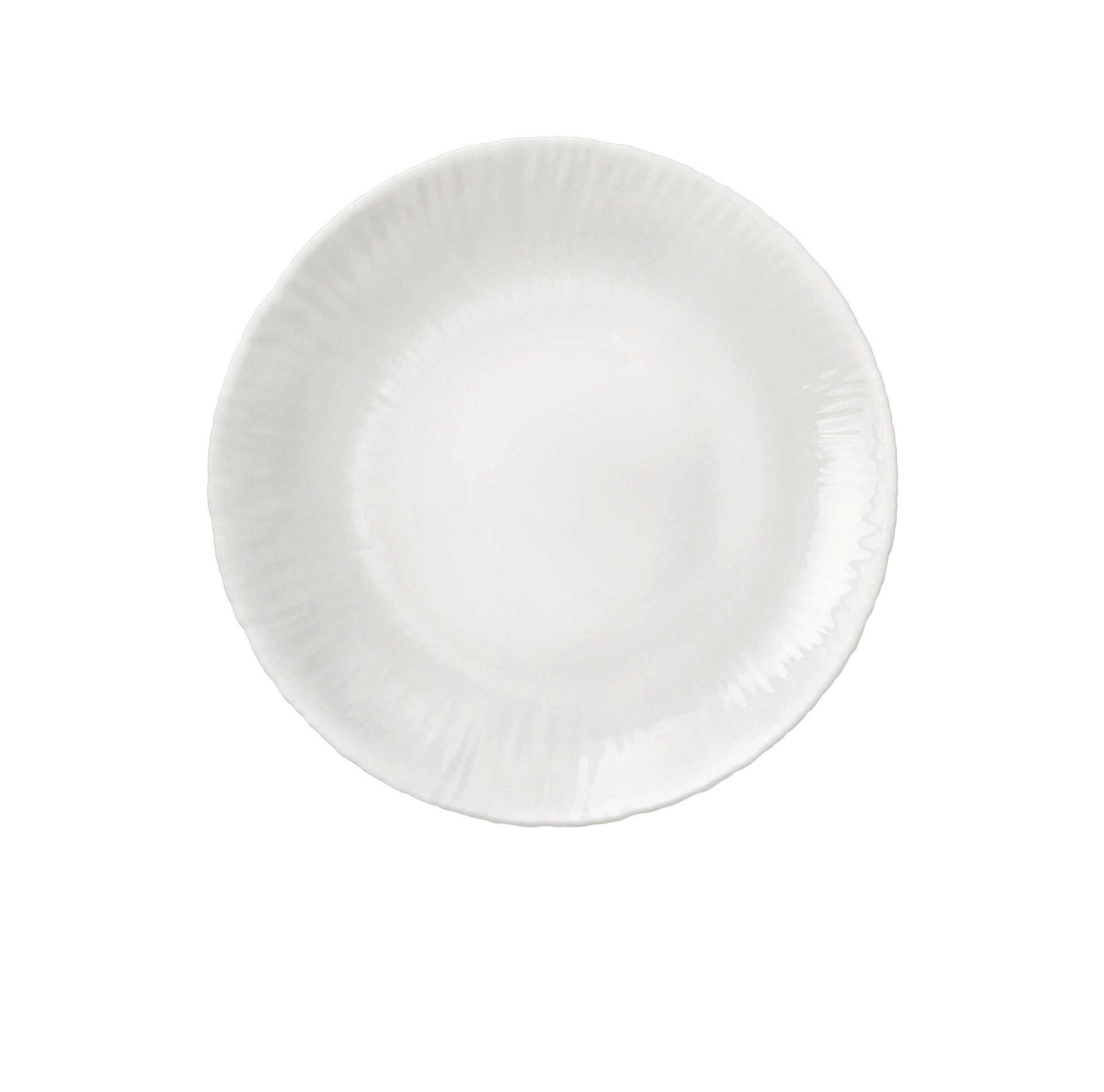 DESSZERTES TÁNYÉR 21 cm  - fehér, Basics, üveg (21cm)
