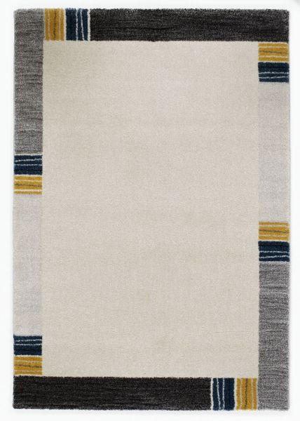 WEBTEPPICH 160/230 cm Castle Flora Blau, Grau  - Blau/Grau, KONVENTIONELL, Textil (160/230cm) - Novel
