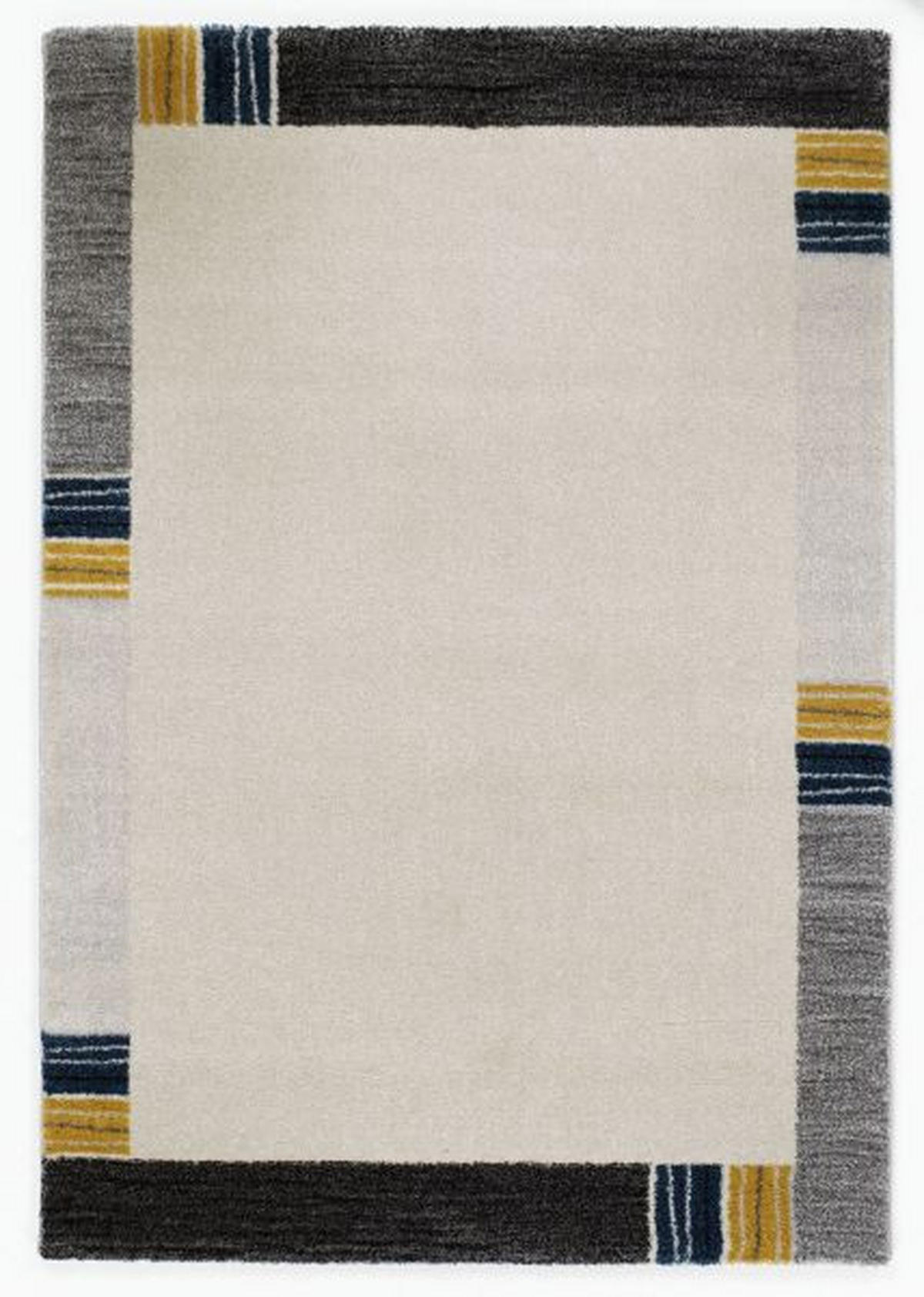 WEBTEPPICH 240/340 cm Palazzo Lobo Blau, Grau  - Blau/Grau, KONVENTIONELL, Textil (240/340cm) - Novel