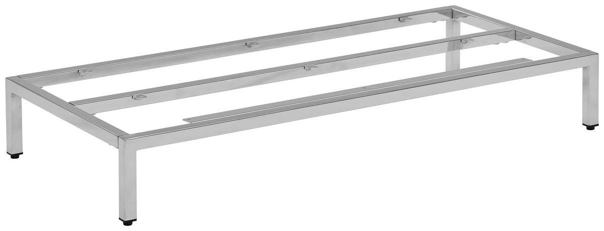 FUSSGESTELL 90/13/40,5 cm  - Chromfarben, Basics, Metall (90/13/40,5cm) - Novel