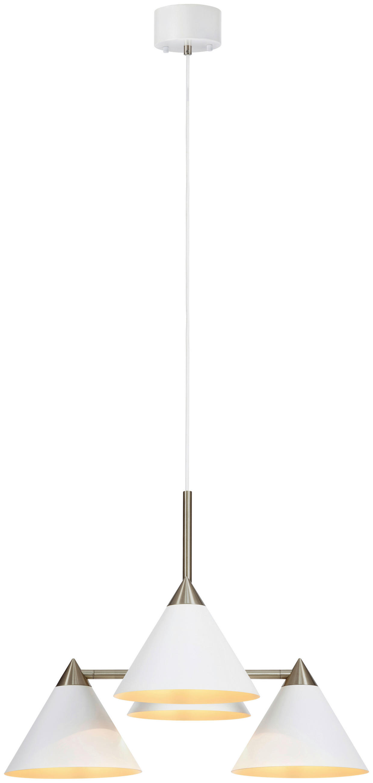HÄNGELEUCHTE 57/46/57 cm  - Weiß, Basics, Metall (57/46/57cm) - Markslöjd
