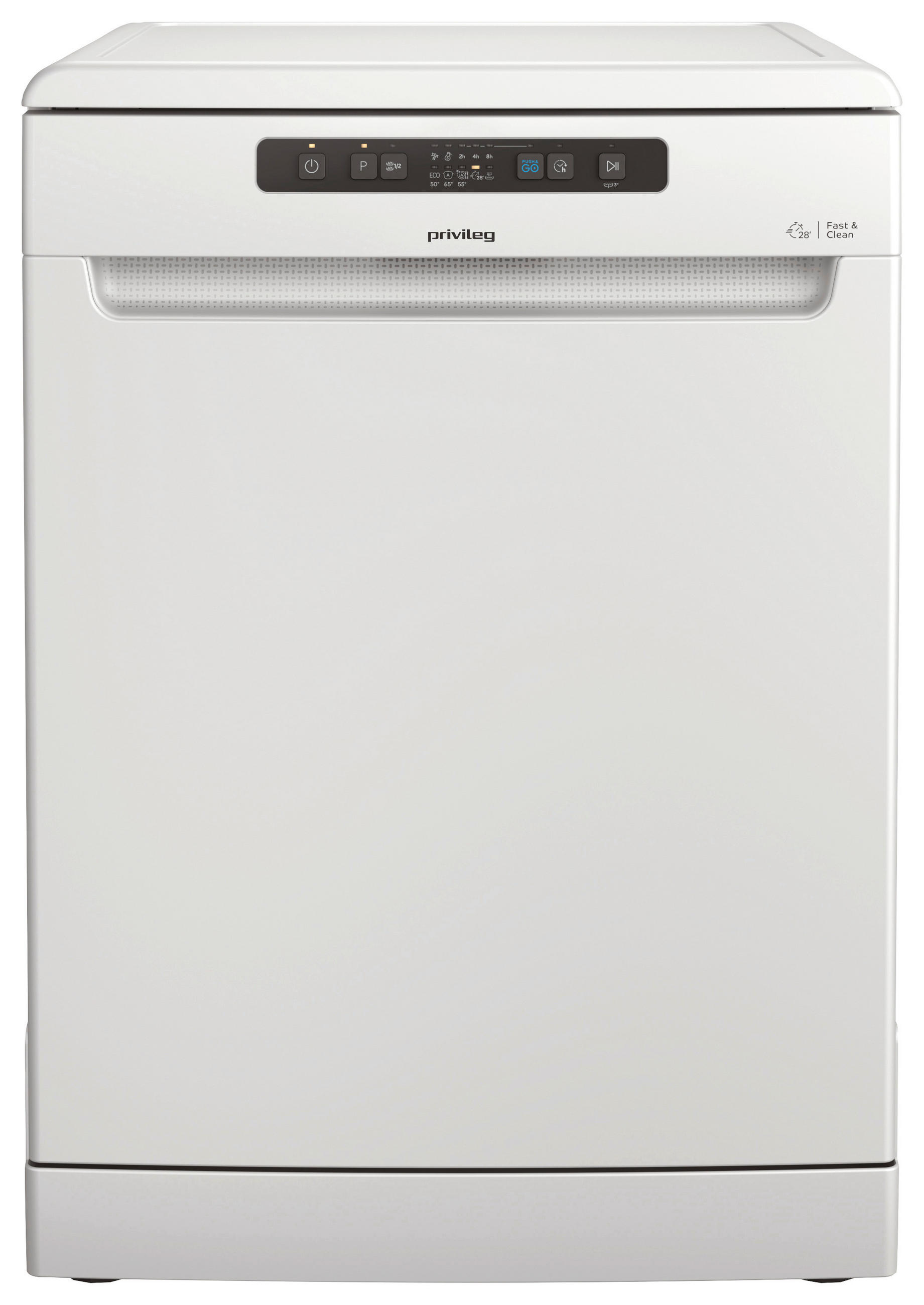 GESCHIRRSPÜLER P2F HD624 A  - Weiß, Basics, Kunststoff/Metall (60/85/59cm) - Privileg