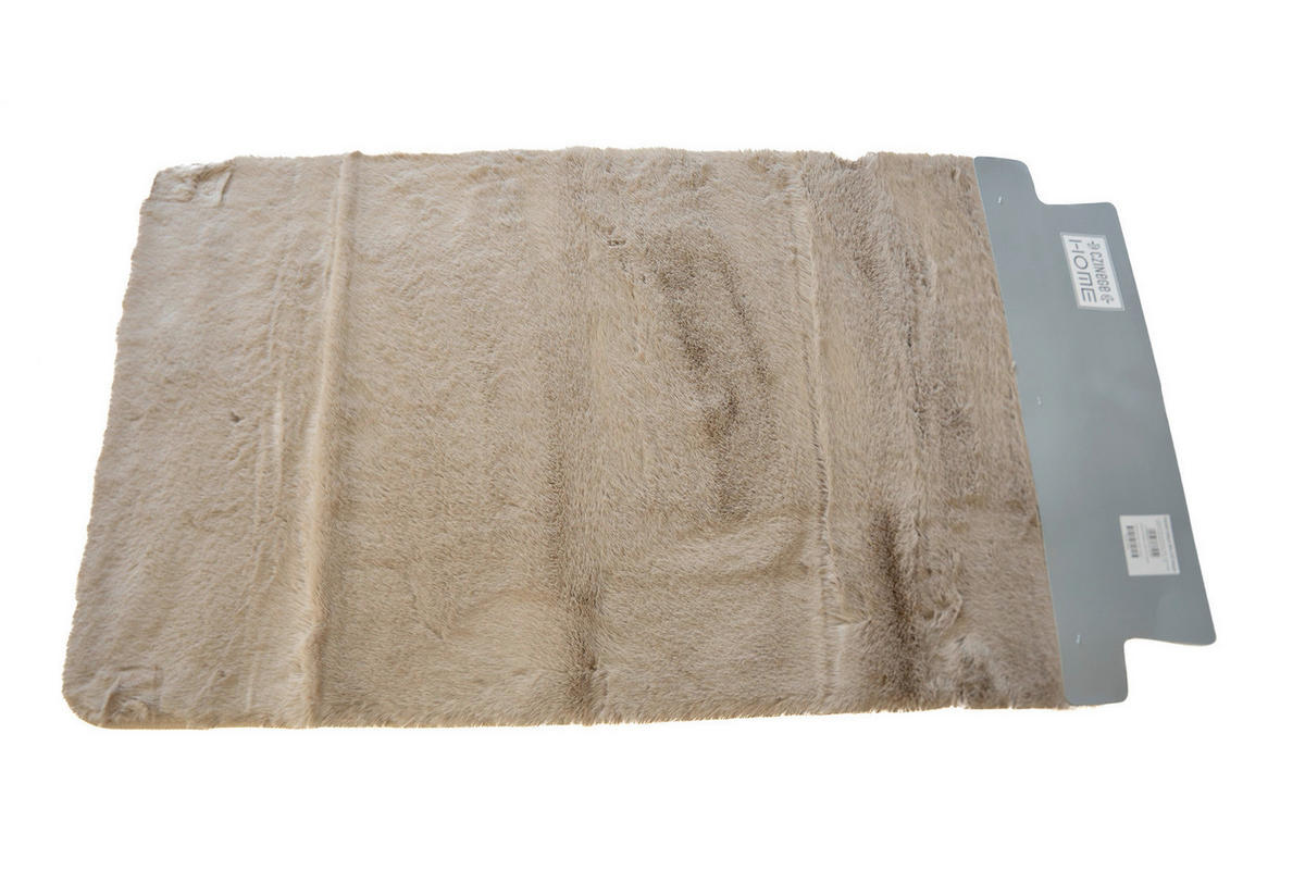 FÜRDŐSZOBASZŐNYEG   taupe   - taupe, Basics, textil (70/2/120cm)