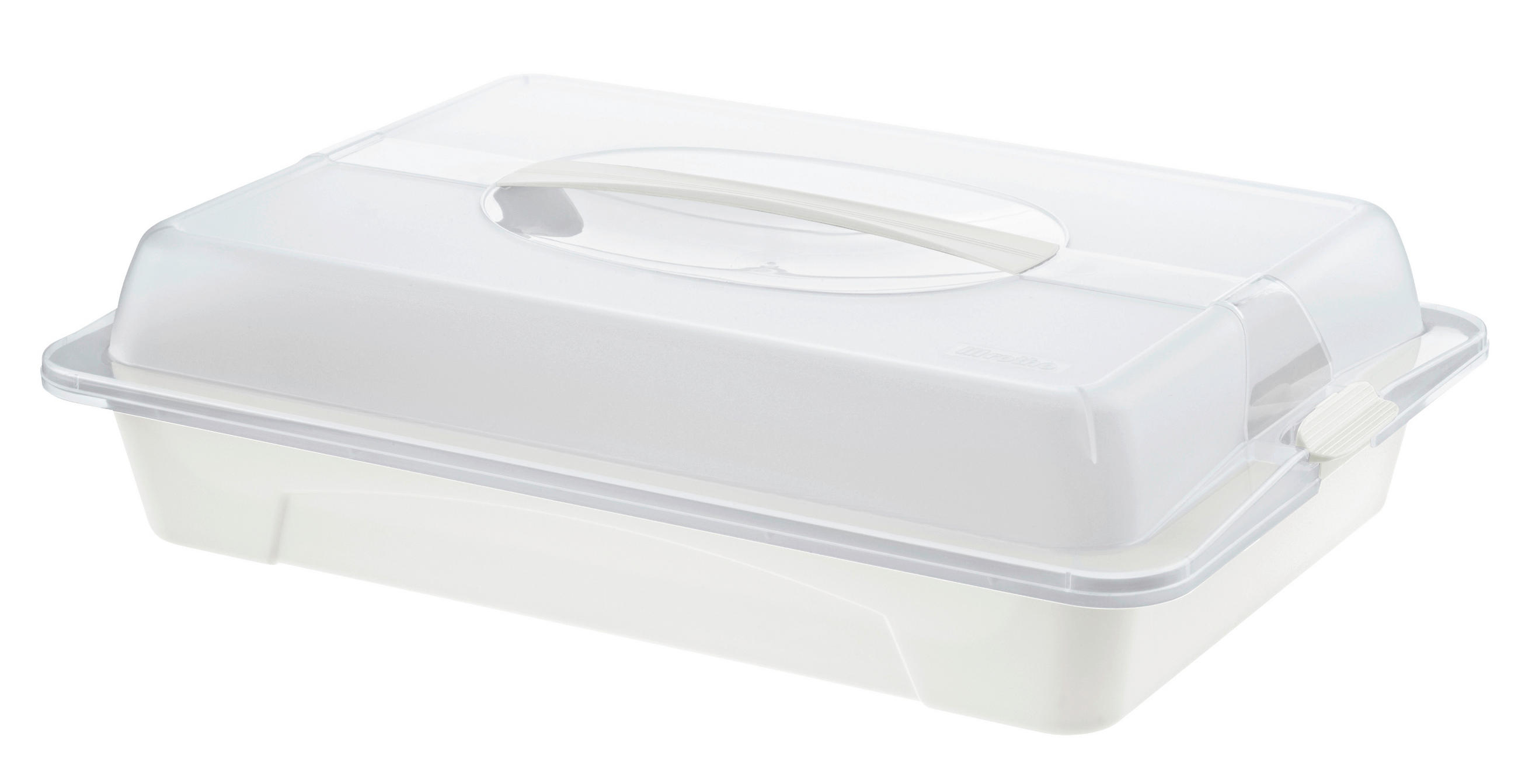 PARTYBUTLER - Transparent/Weiß, Basics, Kunststoff (43,5/29,5/11cm) - Rotho